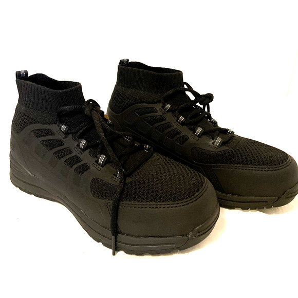 Brahma Blast Off Men's Black Steel Toe Work Shoes Boots Size 7 ''NEW'' - Picture 4 of 8